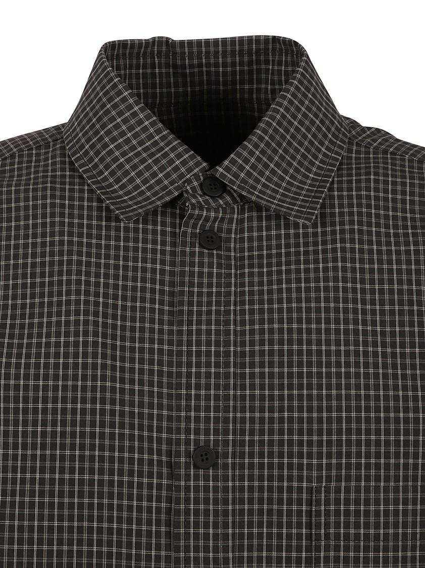 Balenciaga Relaxed Fit Black Shirt Zwart