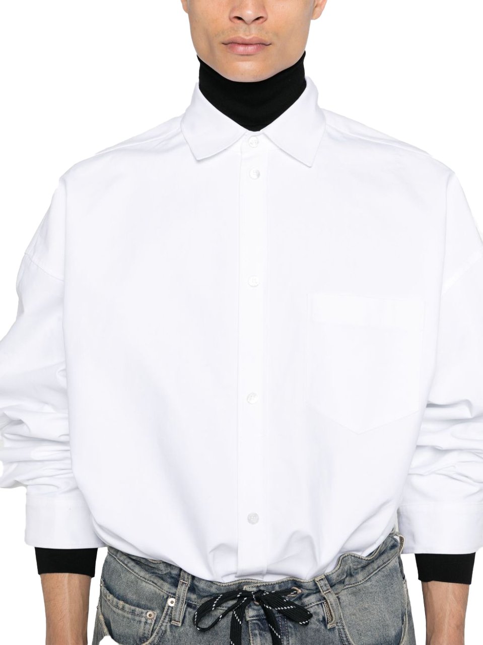 Balenciaga Shirts White Wit