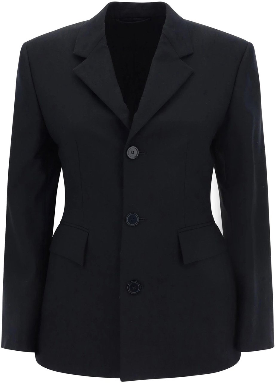Balenciaga Hourglass Jacket Zwart