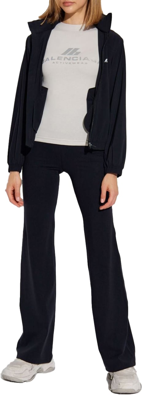 Balenciaga Coats Black Zwart