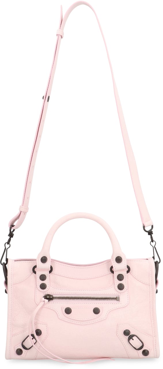 Balenciaga Le City Mini leather bag Roze