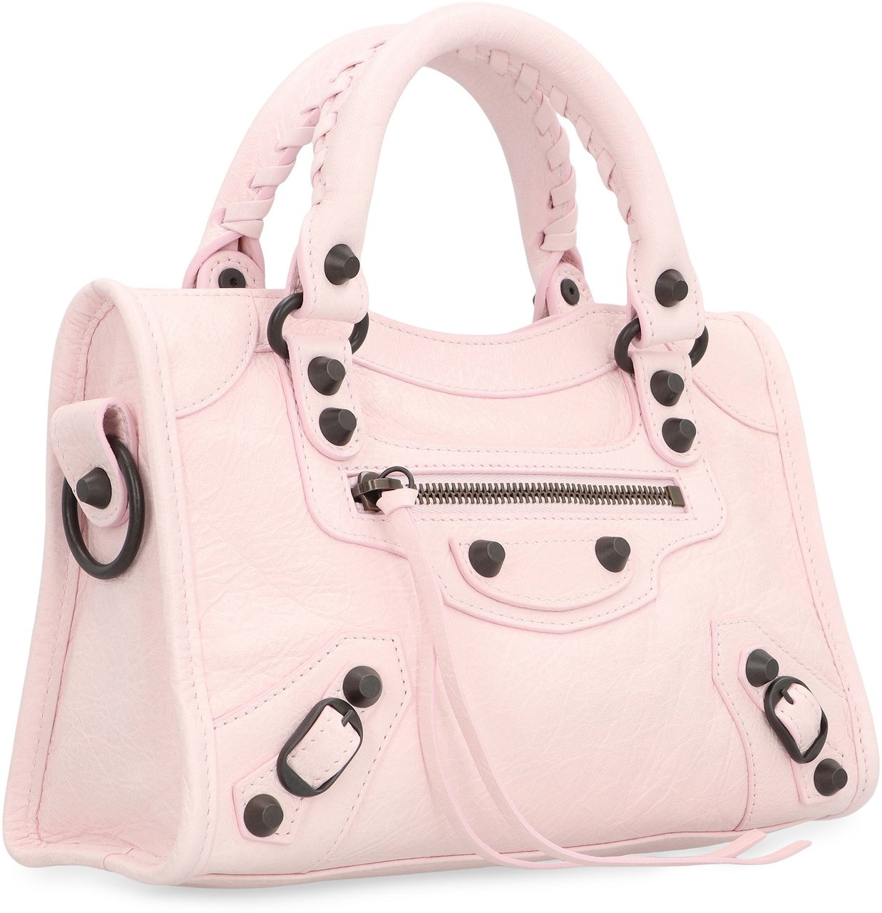 Balenciaga Le City Mini leather bag Roze