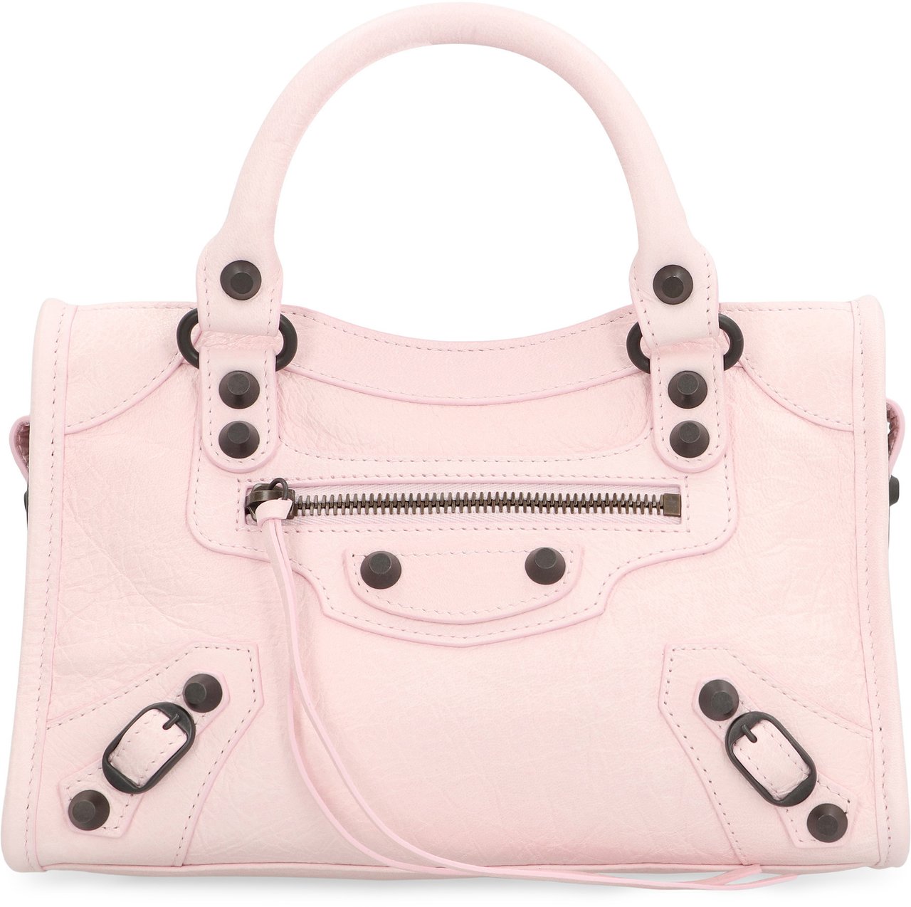Balenciaga Le City Mini leather bag Roze