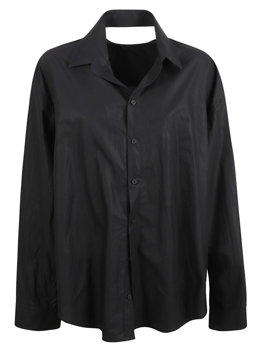 Balenciaga Relaxed Fit Black Dress Zwart