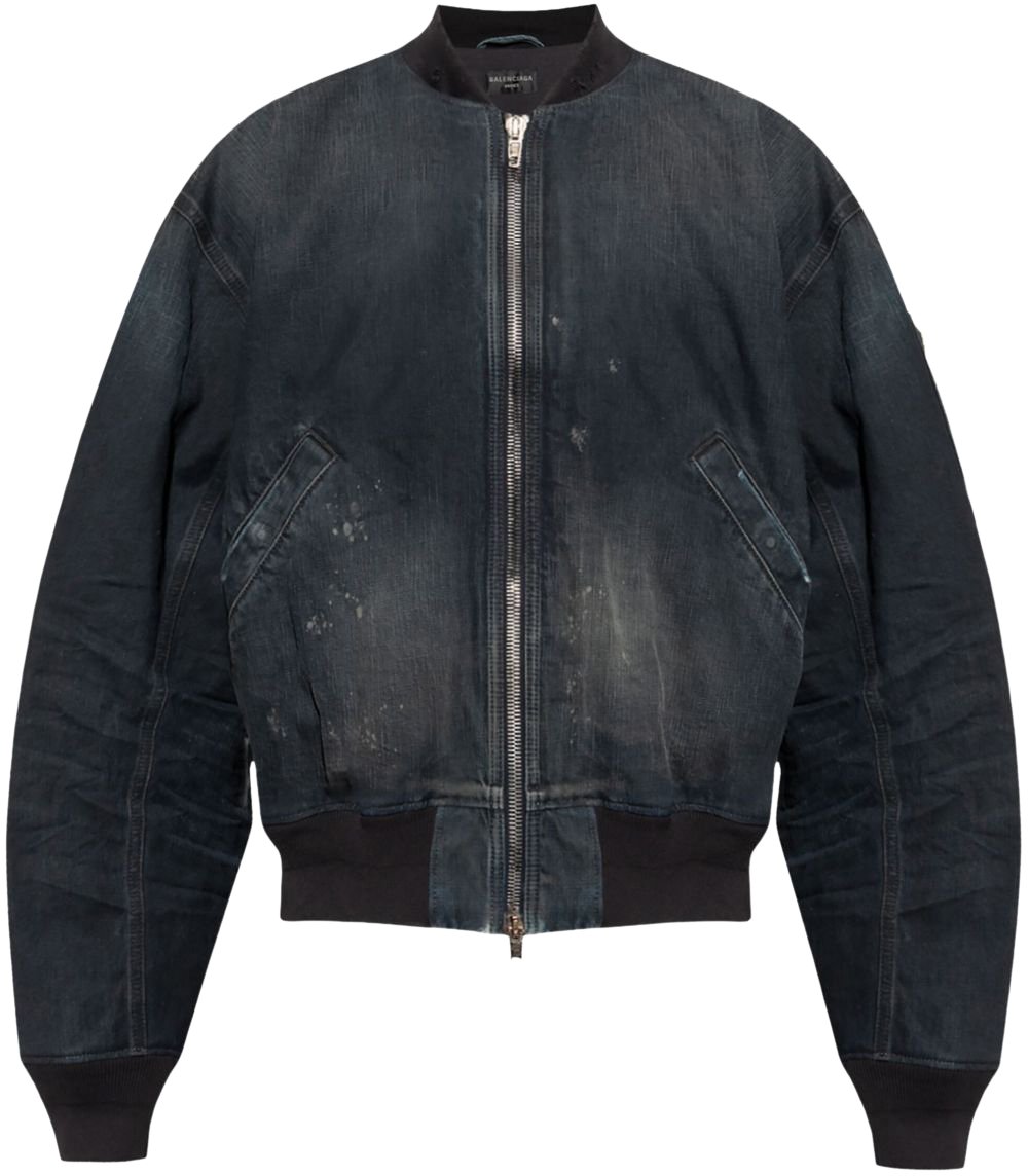 Balenciaga Coats Black Zwart