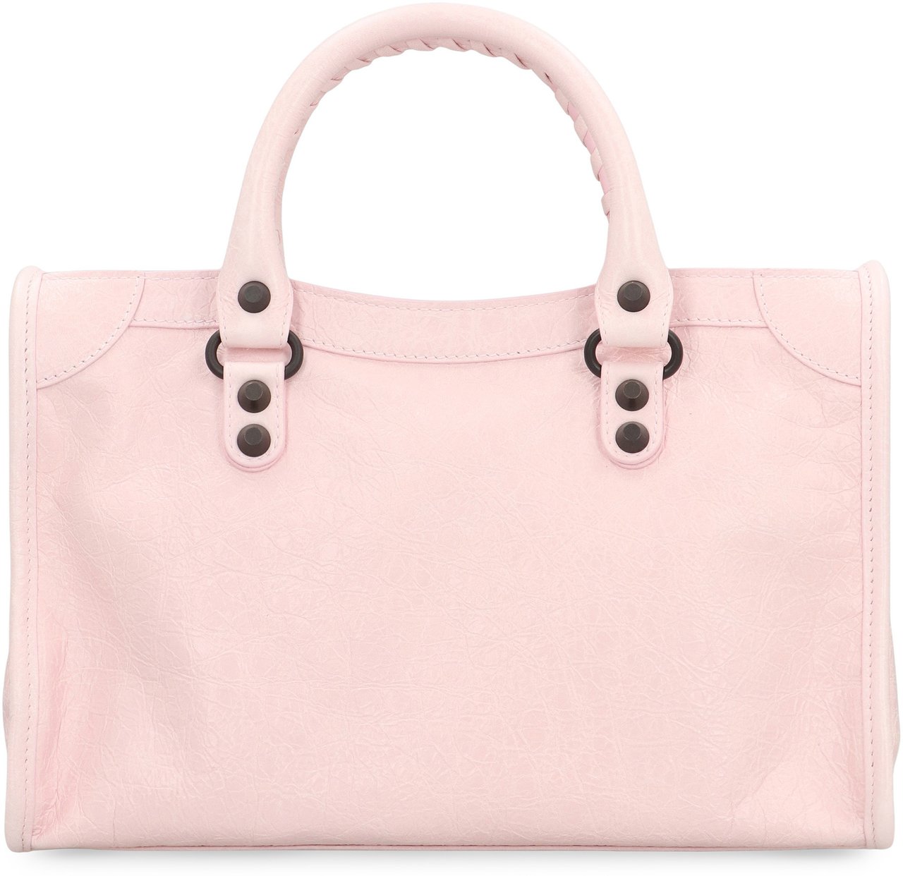 Balenciaga Little Leather Bag in the City Roze