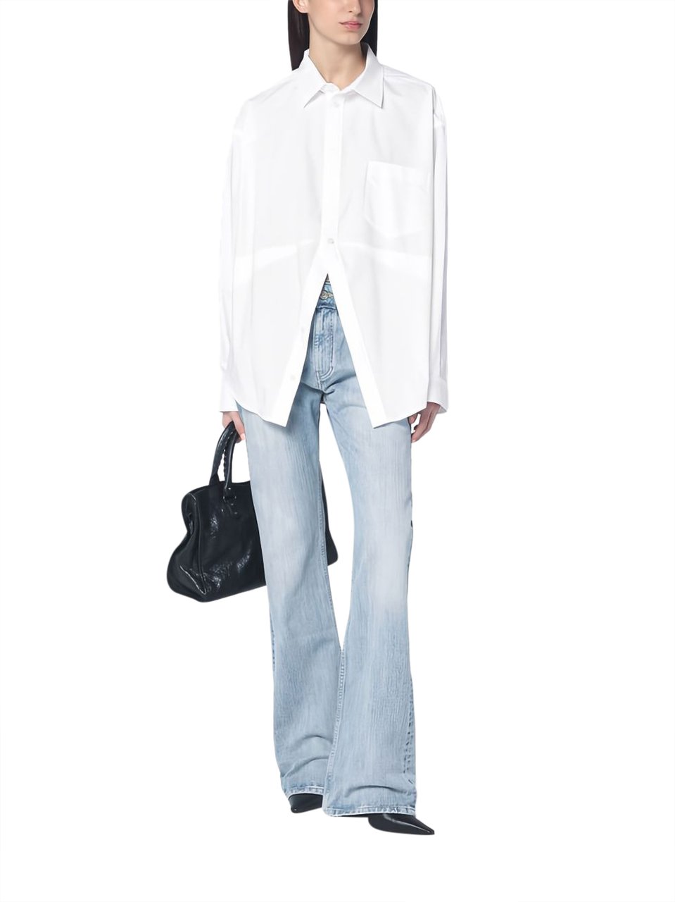 Balenciaga Shirts White Wit