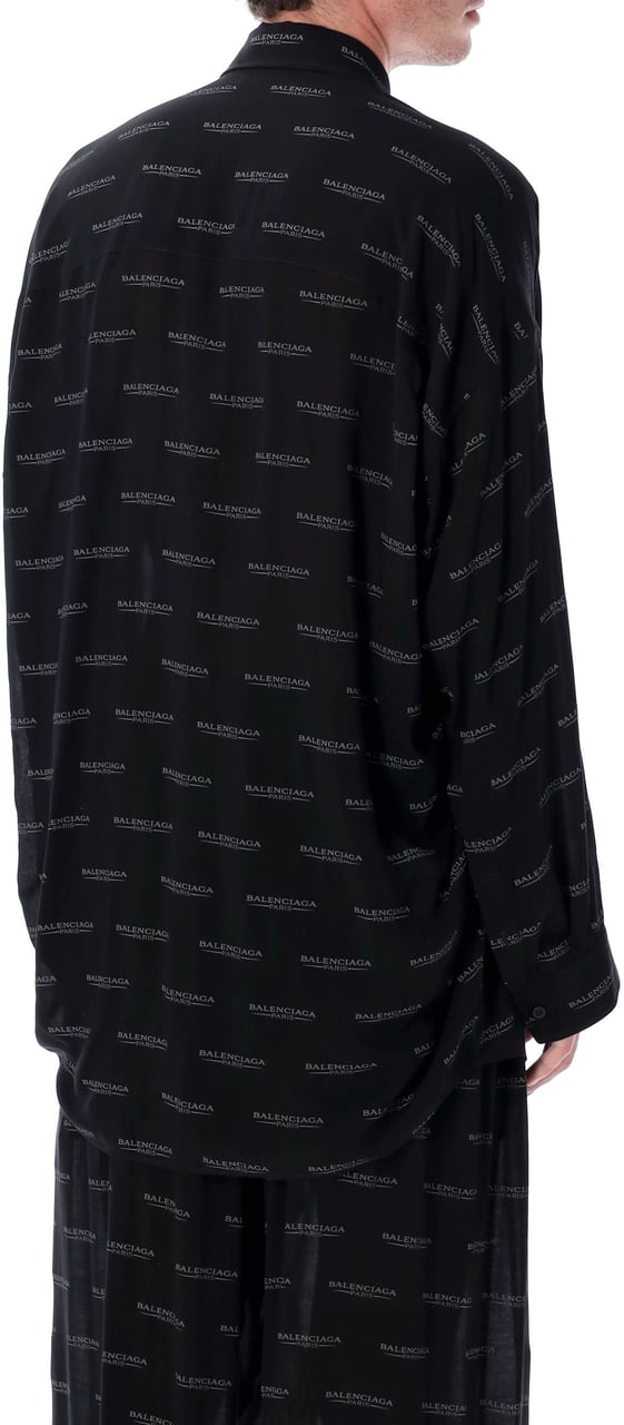 Balenciaga Cocoon shirt Zwart