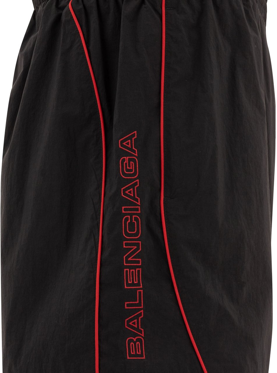 Balenciaga Short with logo Zwart