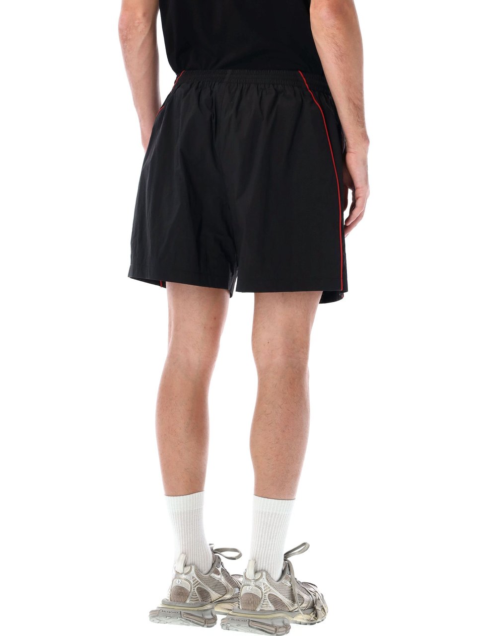 Balenciaga Tracksuit Short Nero Zwart