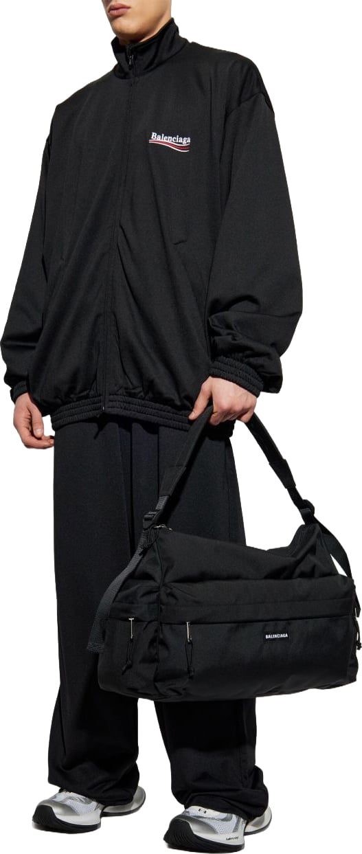 Balenciaga Coats Black Zwart