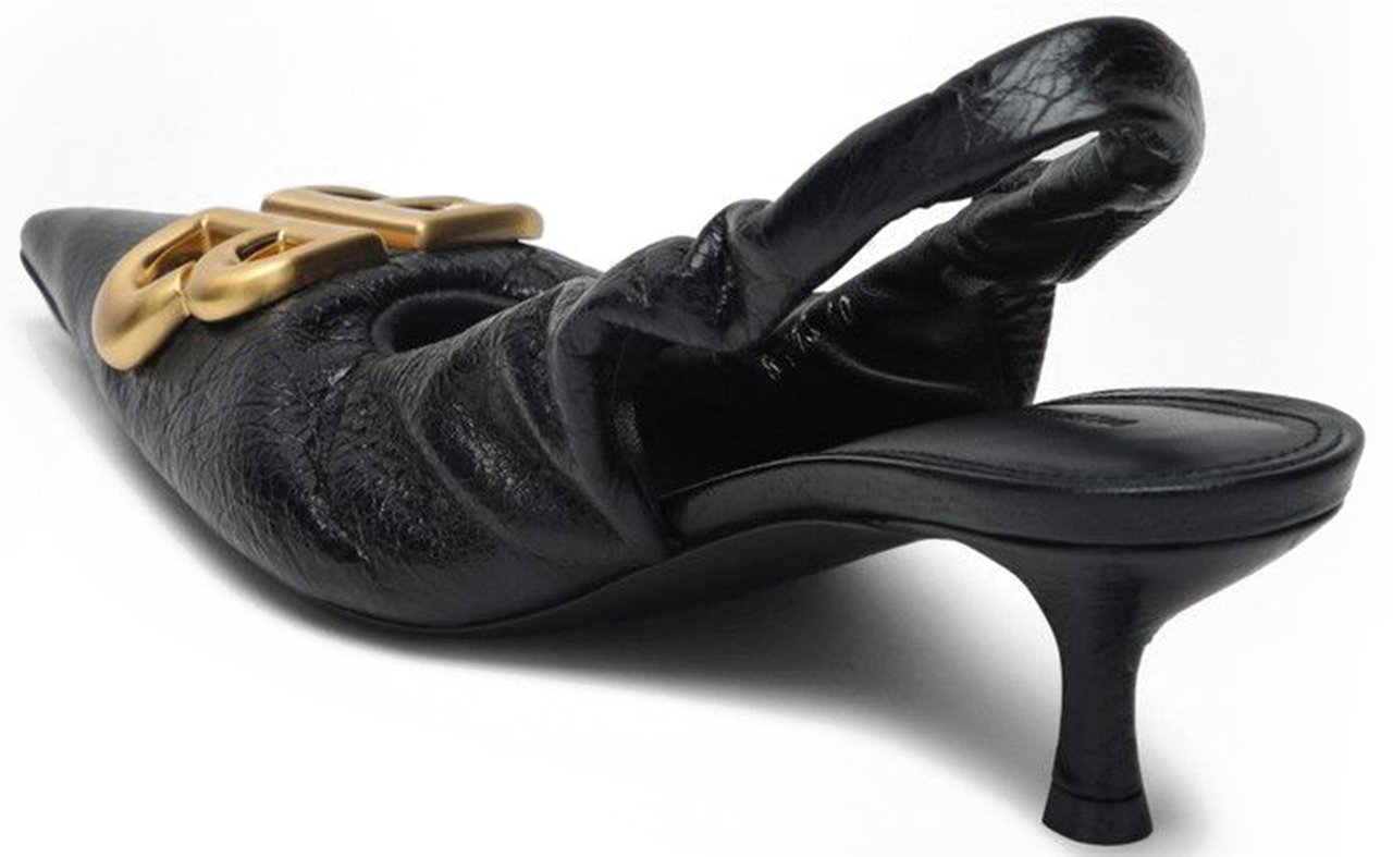 Balenciaga Monaco Slingback Bb Zwart