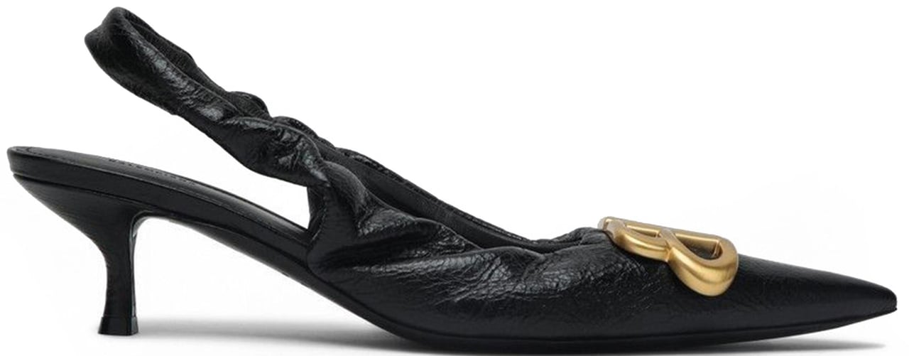 Balenciaga Monaco Slingback Bb Zwart