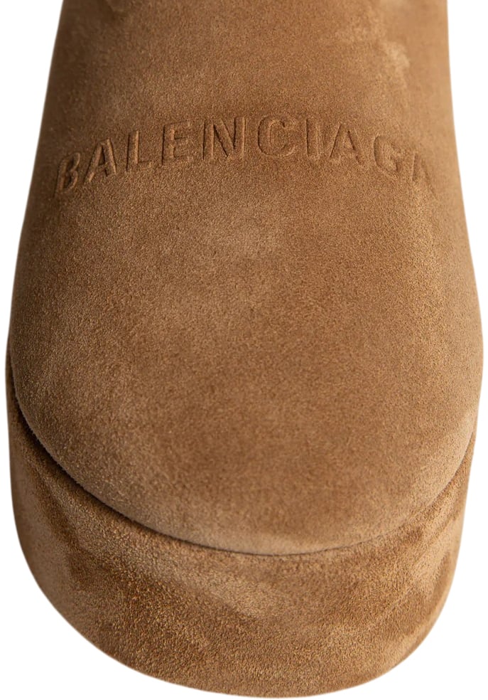 Balenciaga Ciabatta mules Alaska Soft Platform Bruin