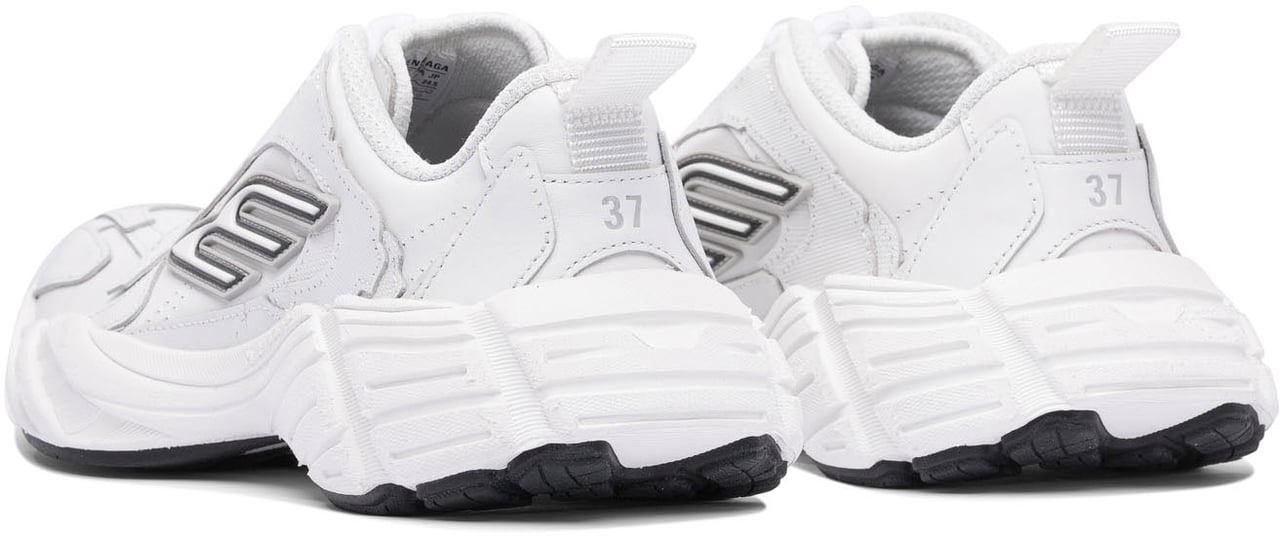 Balenciaga "Monday Shoe" Sneakers Wit