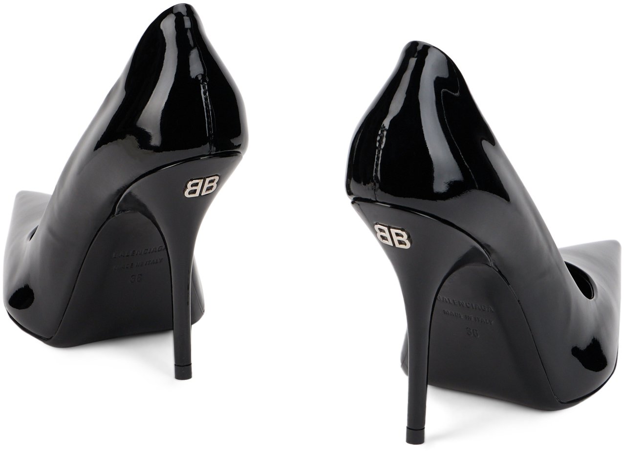Balenciaga Decolletage with point Zwart