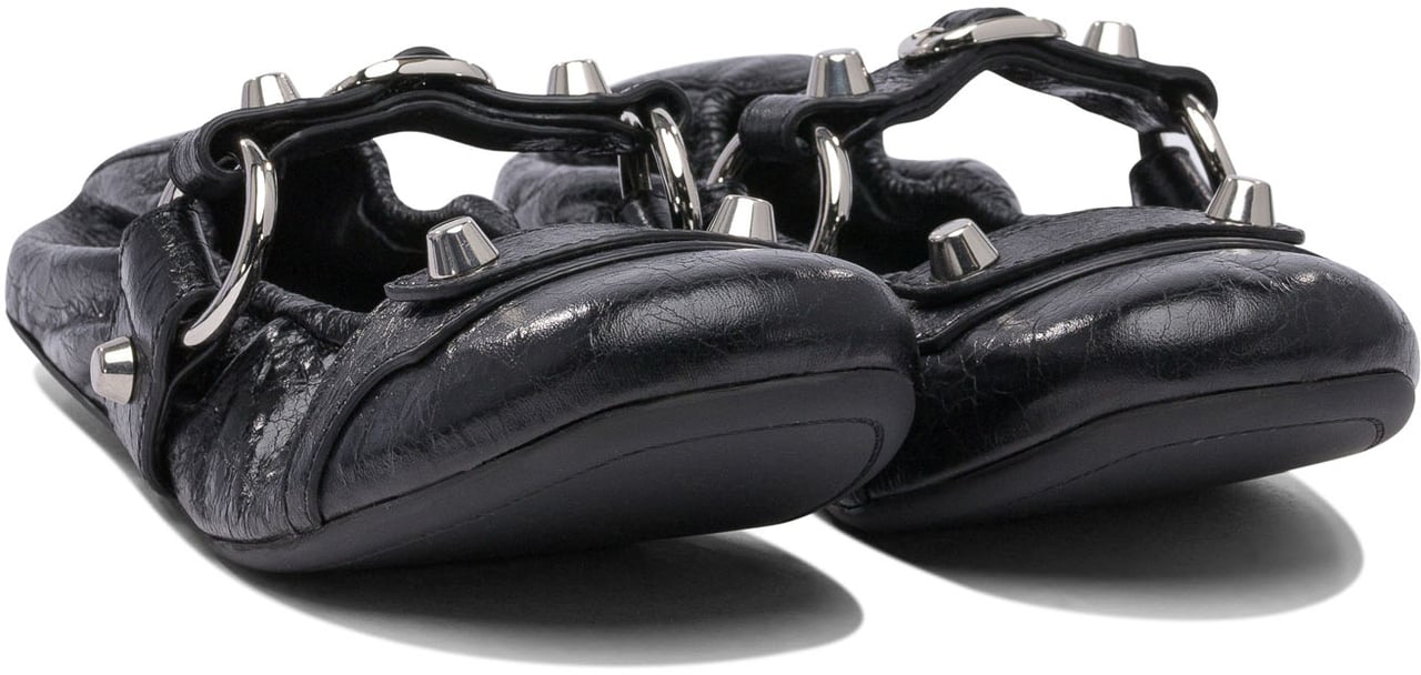 Balenciaga "City" ballet flats Zwart