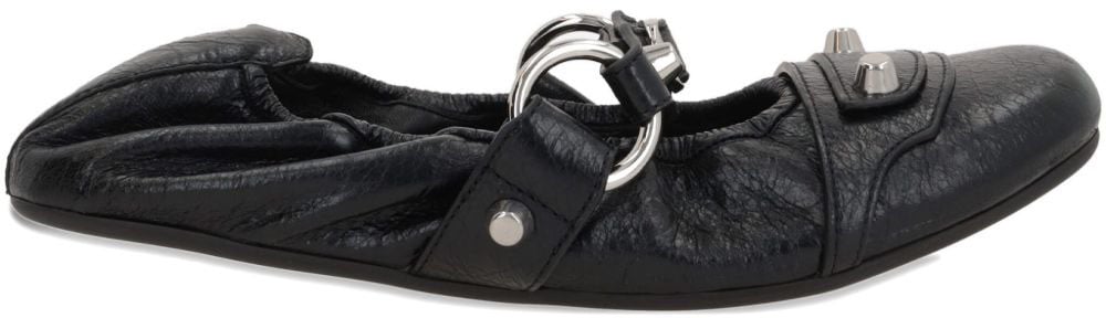 Balenciaga Flat Shoes Black Zwart