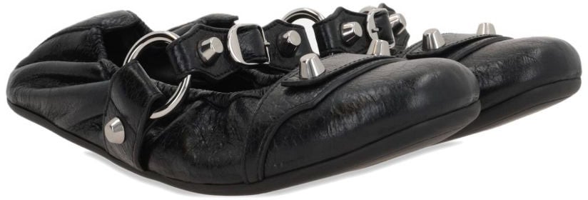 Balenciaga Flat Shoes Black Zwart