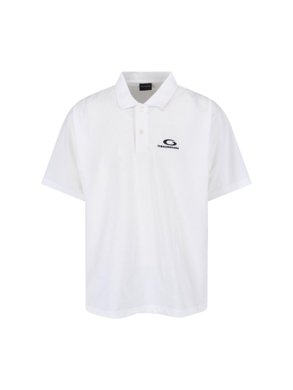 Balenciaga "Laurel" Polo – White Wit