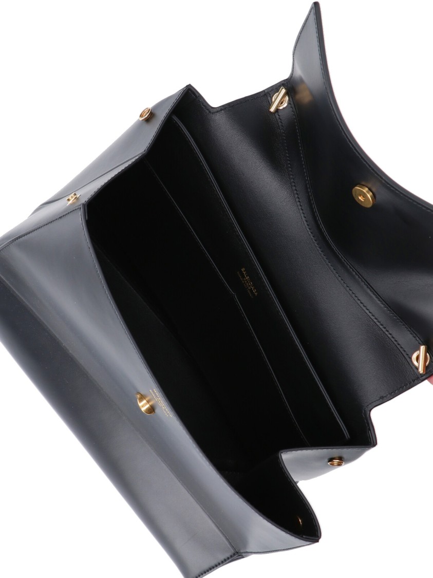 Balenciaga Medium 'Nano' Handbag – Black Zwart