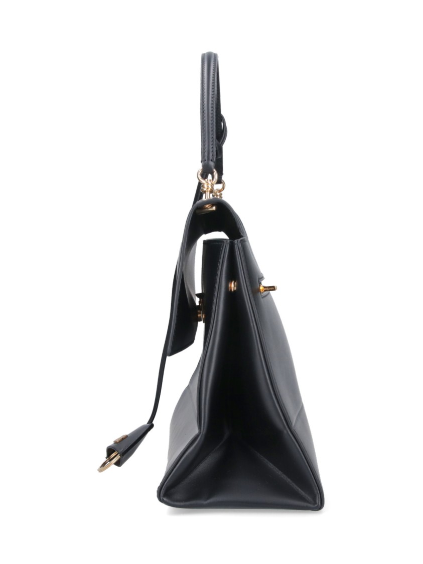 Balenciaga Medium 'Nano' Handbag – Black Zwart