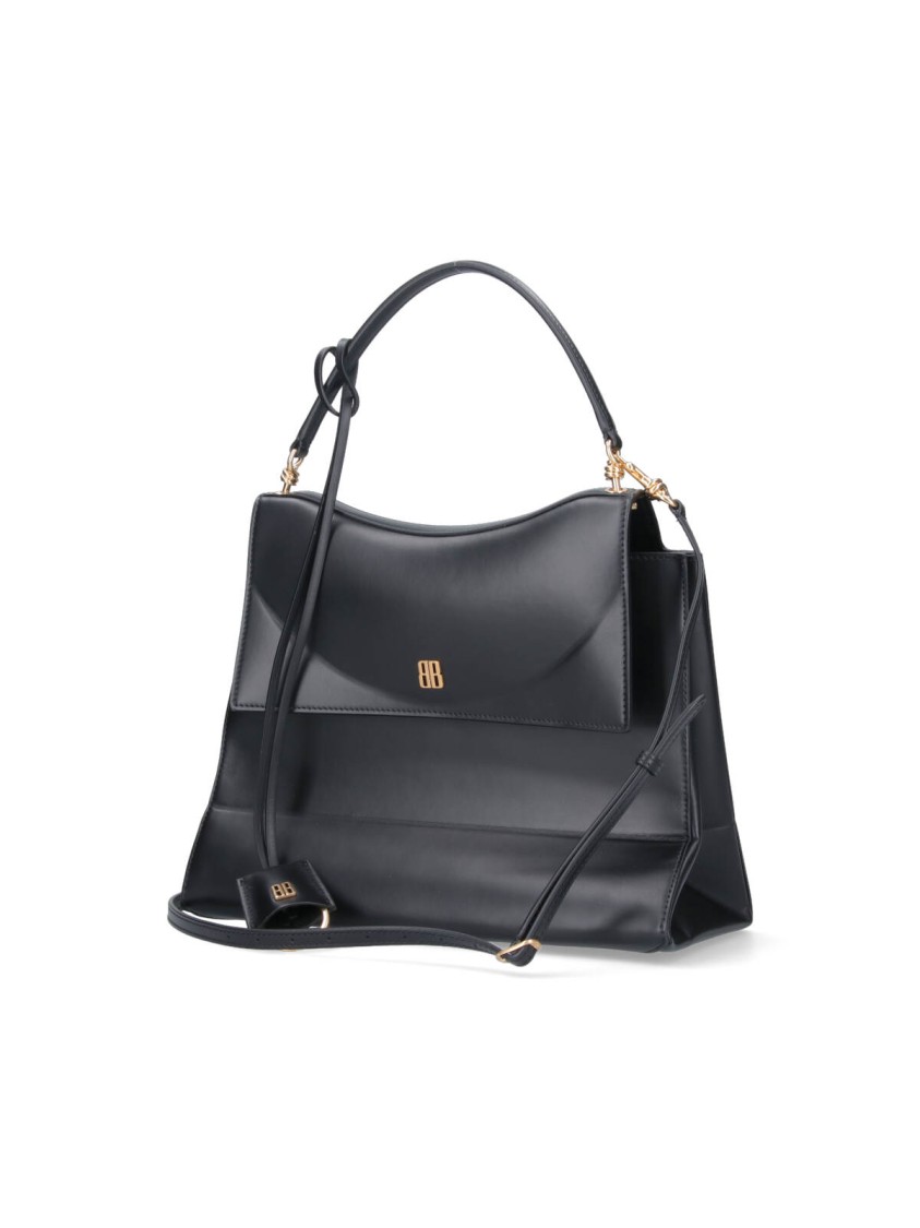 Balenciaga Medium 'Nano' Handbag – Black Zwart