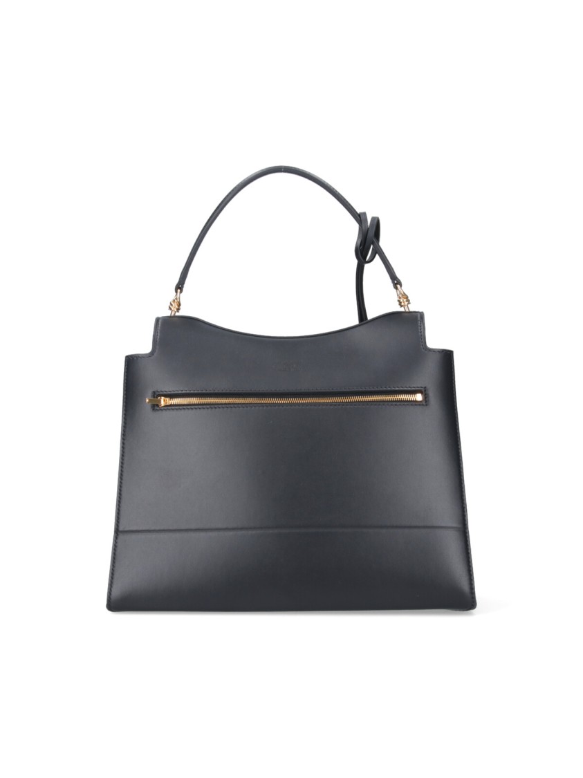 Balenciaga Medium 'Nano' Handbag – Black Zwart