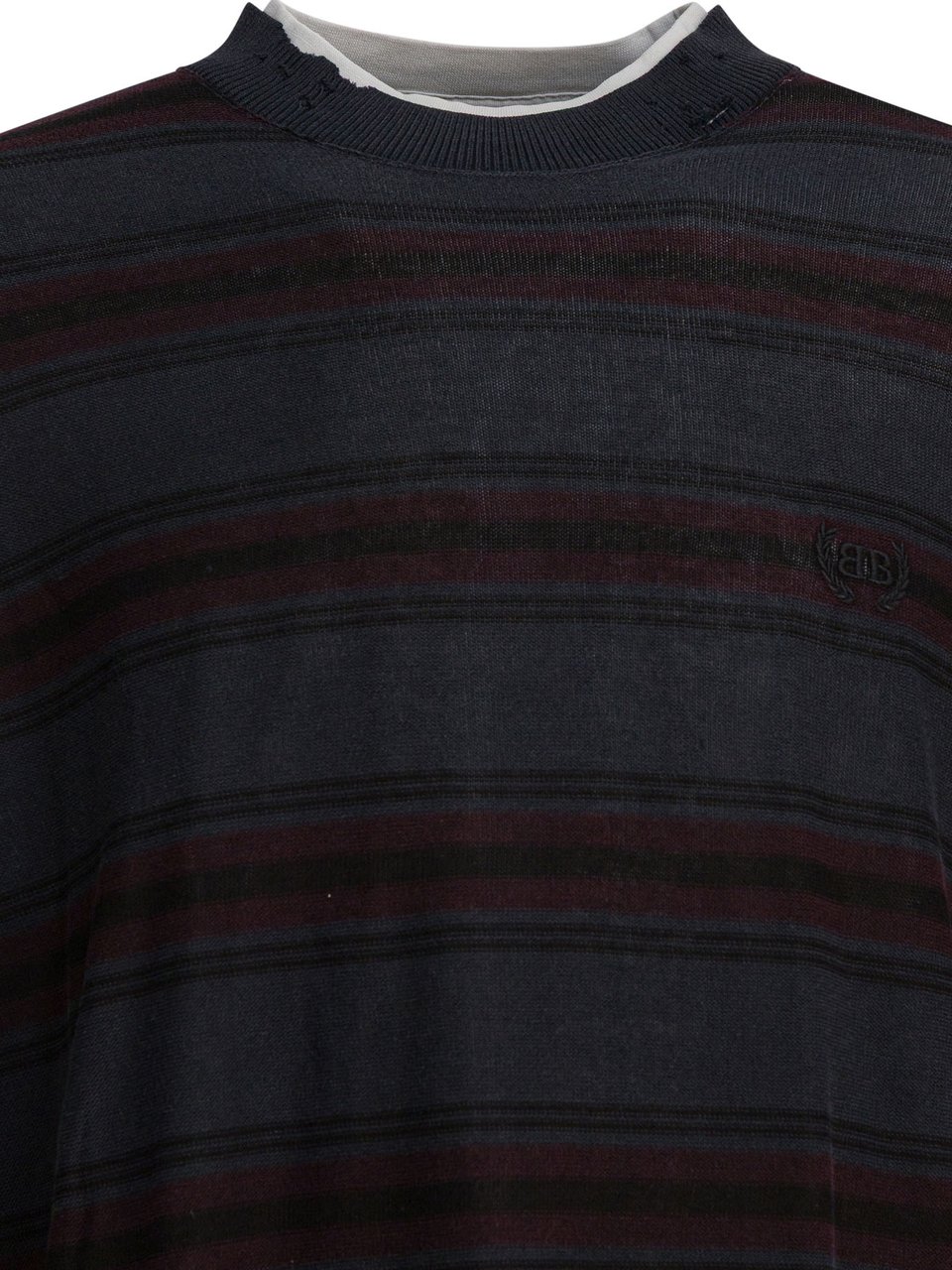 Balenciaga Layered knitting Zwart
