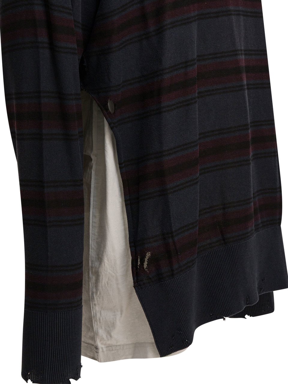 Balenciaga Layered knitting Zwart