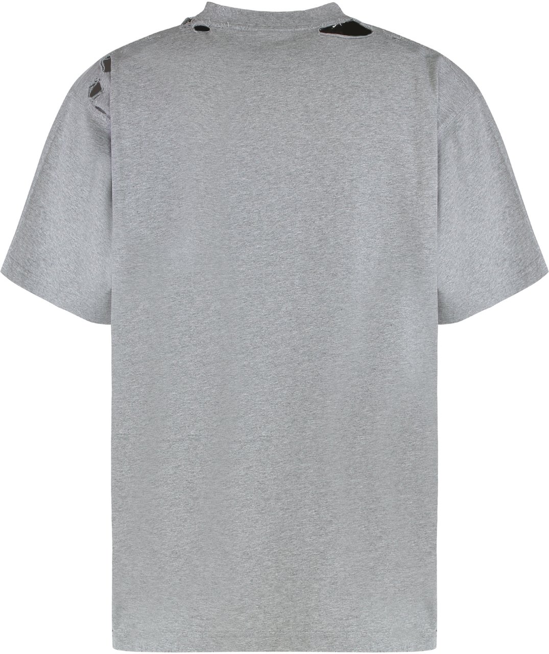Balenciaga T-shirt crew neck in cotton Grijs