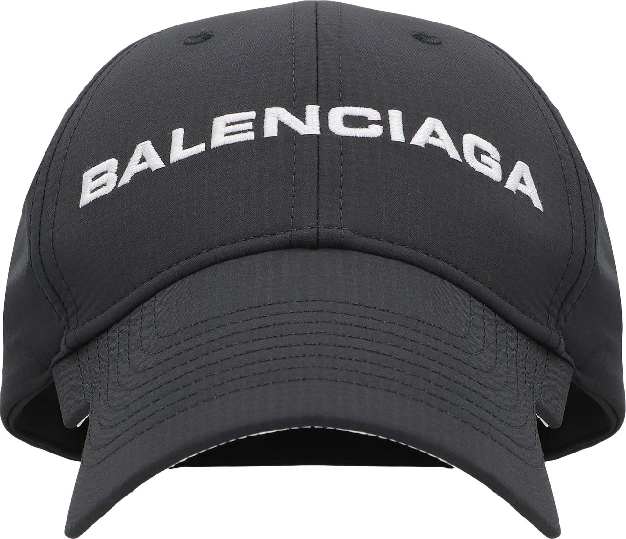 Balenciaga Logo baseball cap Zwart