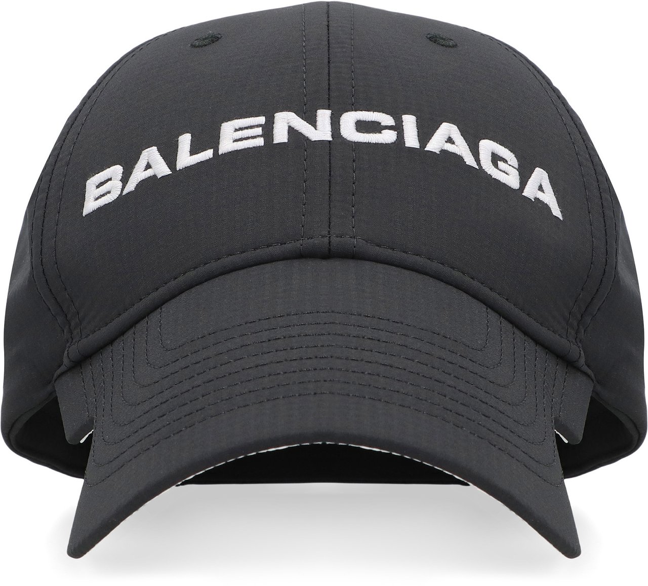 Balenciaga Logo baseball cap Zwart