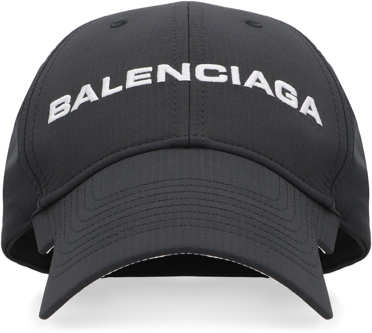 Balenciaga Logo baseball cap Zwart