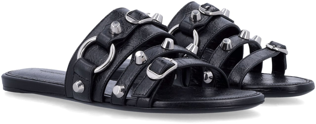 Balenciaga City Sandal L005 Nero Zwart