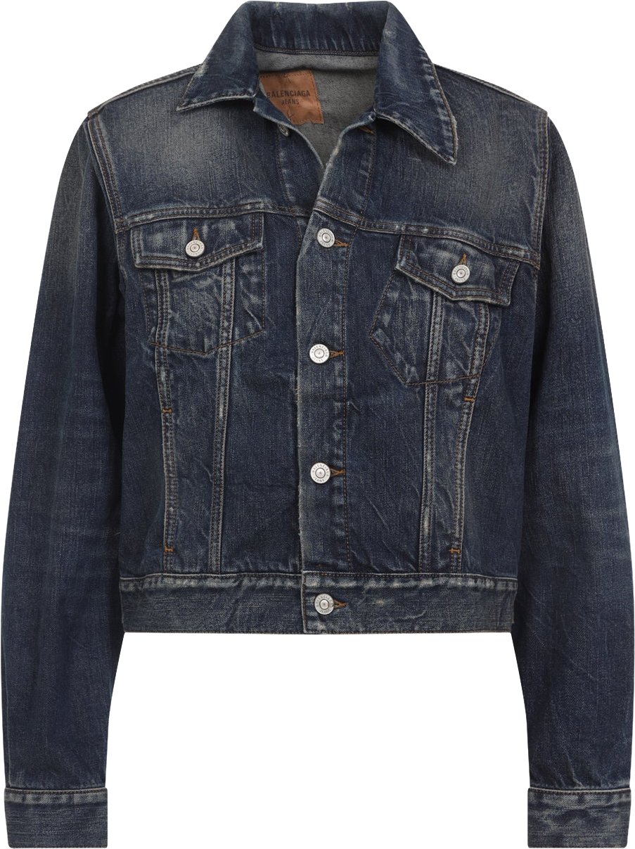 Balenciaga Off-Shoulder Jacket Divers