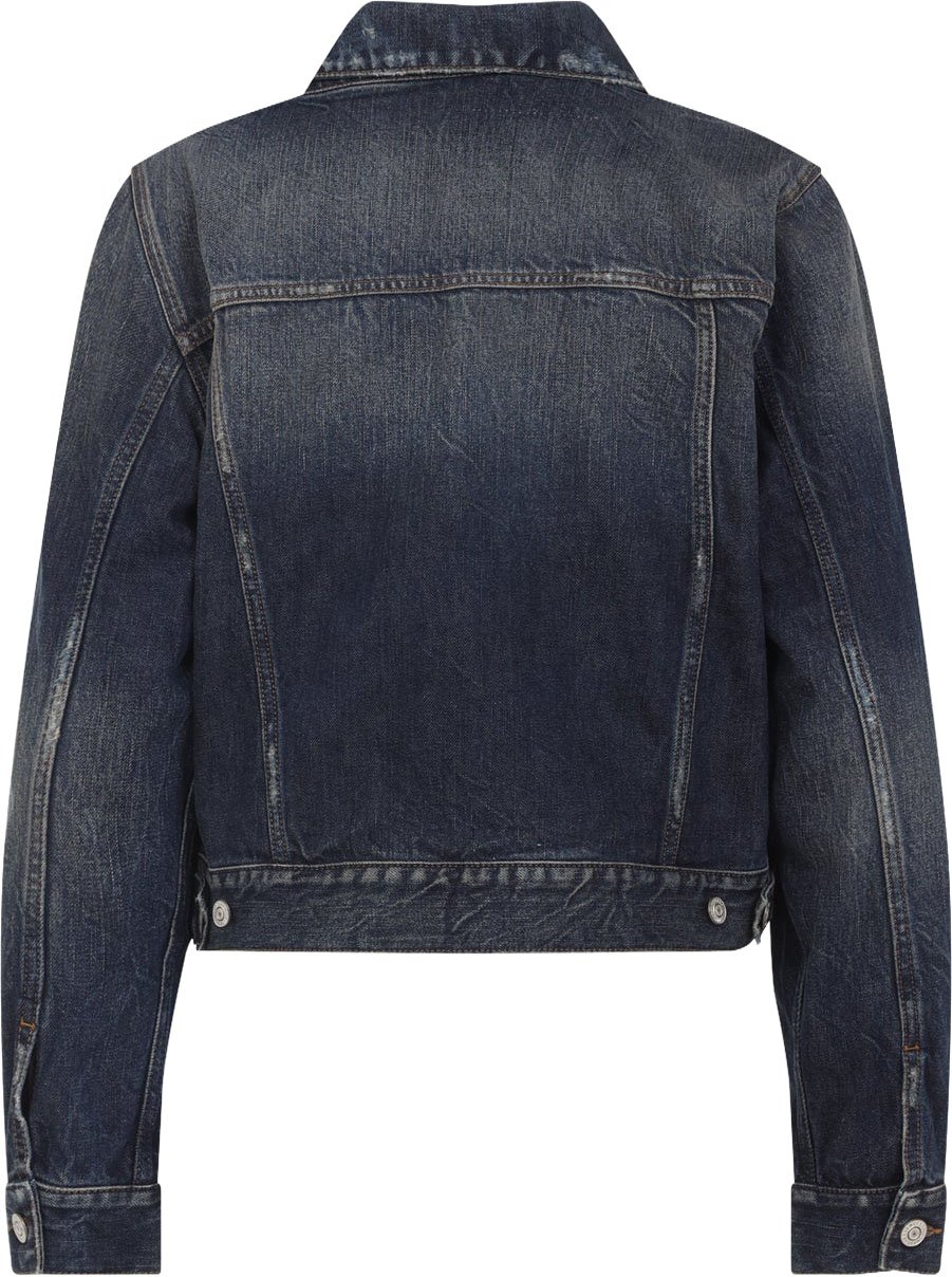 Balenciaga Off-Shoulder Jacket Divers