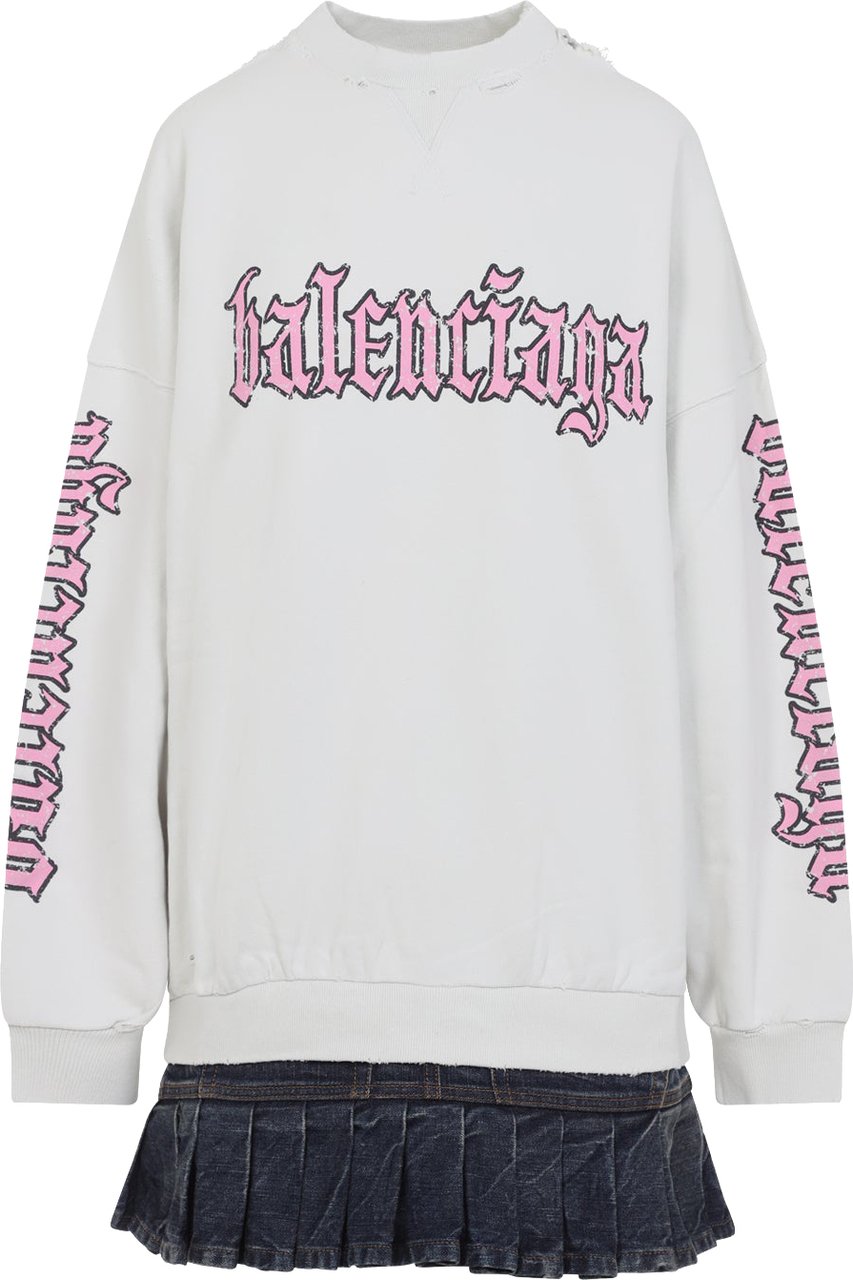 Balenciaga Hybrid Mini Dress Divers