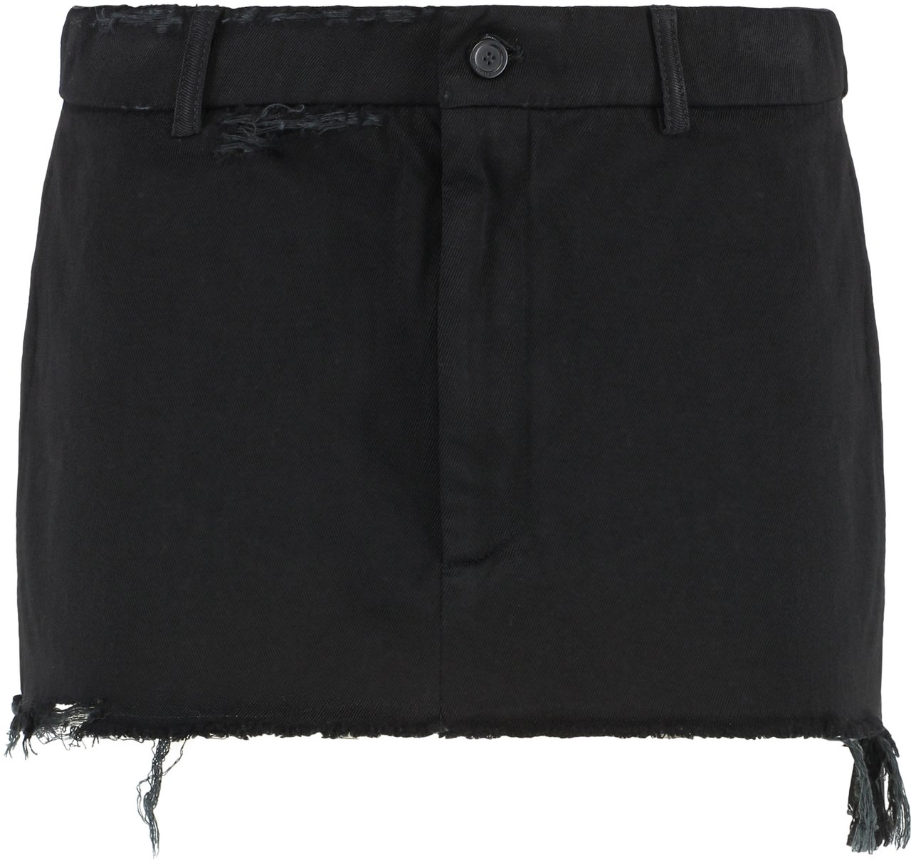 Balenciaga Wool mini skirt Zwart