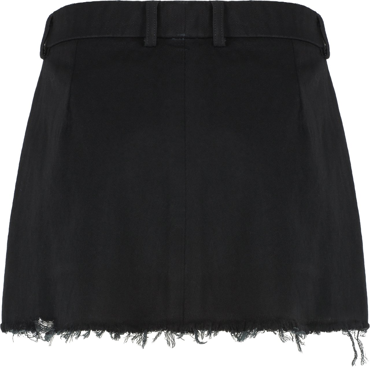 Balenciaga Wool mini skirt Zwart