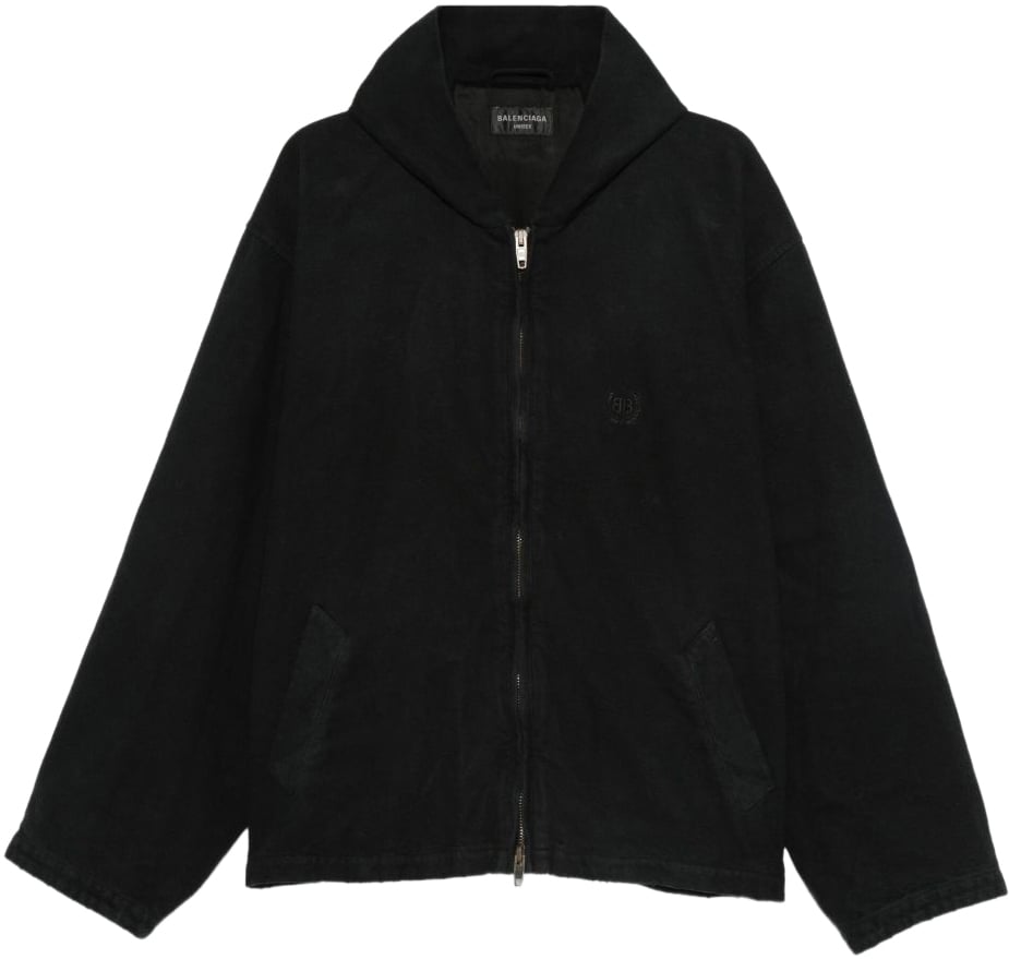 Balenciaga Jackets Black Zwart