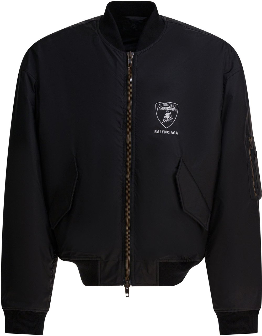 Balenciaga Bomber jacket "Automobili Lamborghini" Zwart