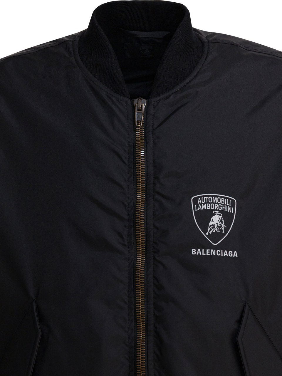 Balenciaga Bomber jacket "Automobili Lamborghini" Zwart