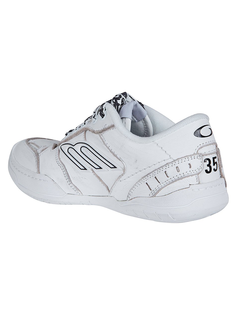 Balenciaga Low-Profile Sneakers with Twisted Laces and Sports Icon Motifs Wit