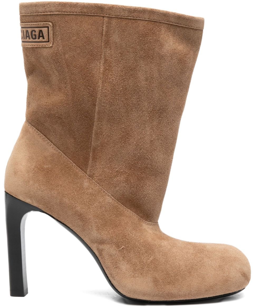 Balenciaga Boots Camel Beige