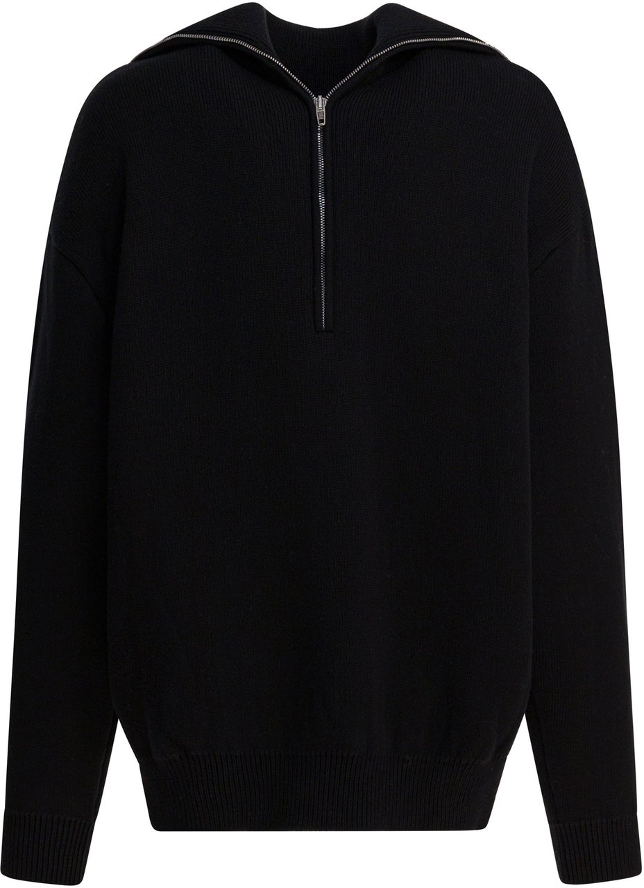 Balenciaga "Back-to-Front" Sweater Zwart