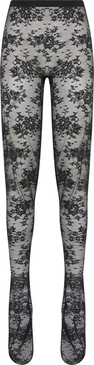 Balenciaga Lace floral stockings Grijs