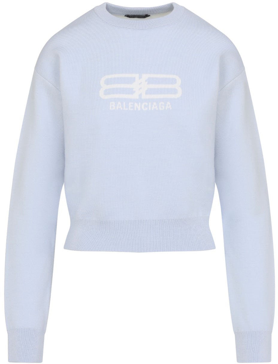 Balenciaga Cropped Pullover Divers