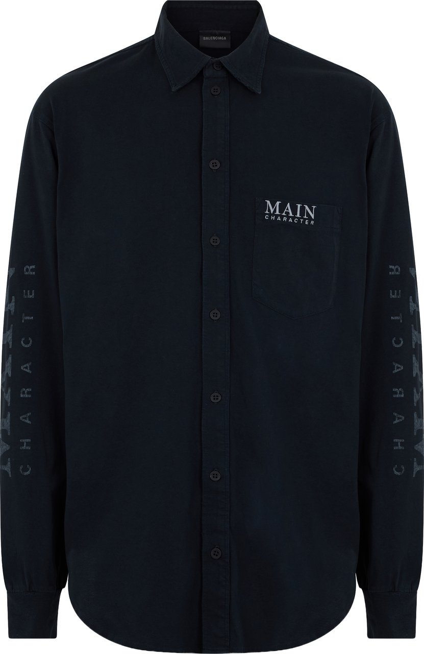 Balenciaga Sweater with long sleeves Zwart