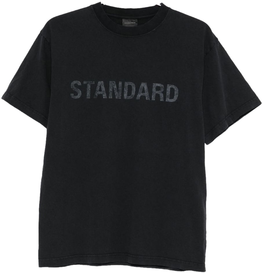 Balenciaga T-Shirts And Polos Black Zwart